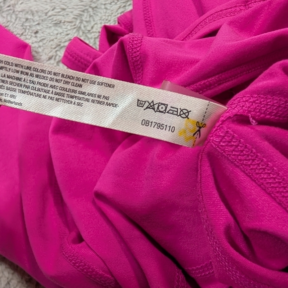 Free People Jumpsuit Womens XS Pink Lets Bounce One Piece Dance Sport Sleek - Picture 9 of 11